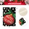 AVOIN colorlife Polka Dot Believe Christmas Garden Flag 12x18 Inch Double Sided, Ornament Baubles Winter Farmhouse Yard Outdoor Decorative Flag